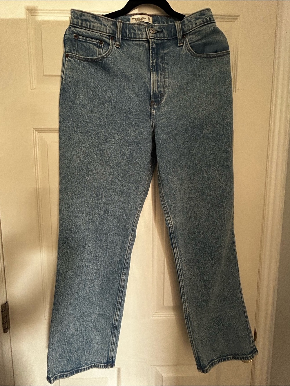 Abercrombie & Fitch The 90’s Straight Ultra High Rise- Curve Love size 30/10s